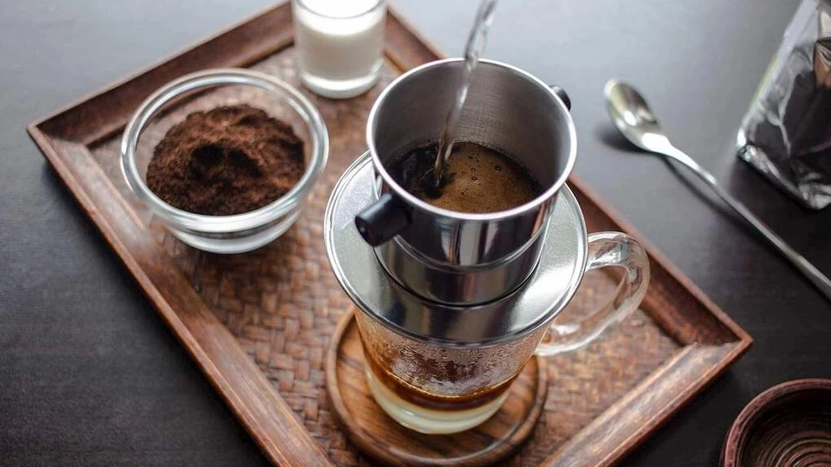 Cà phê sữa đá Việt Nam được đánh giá cao trên thế giới. Ảnh:Taste Atlas