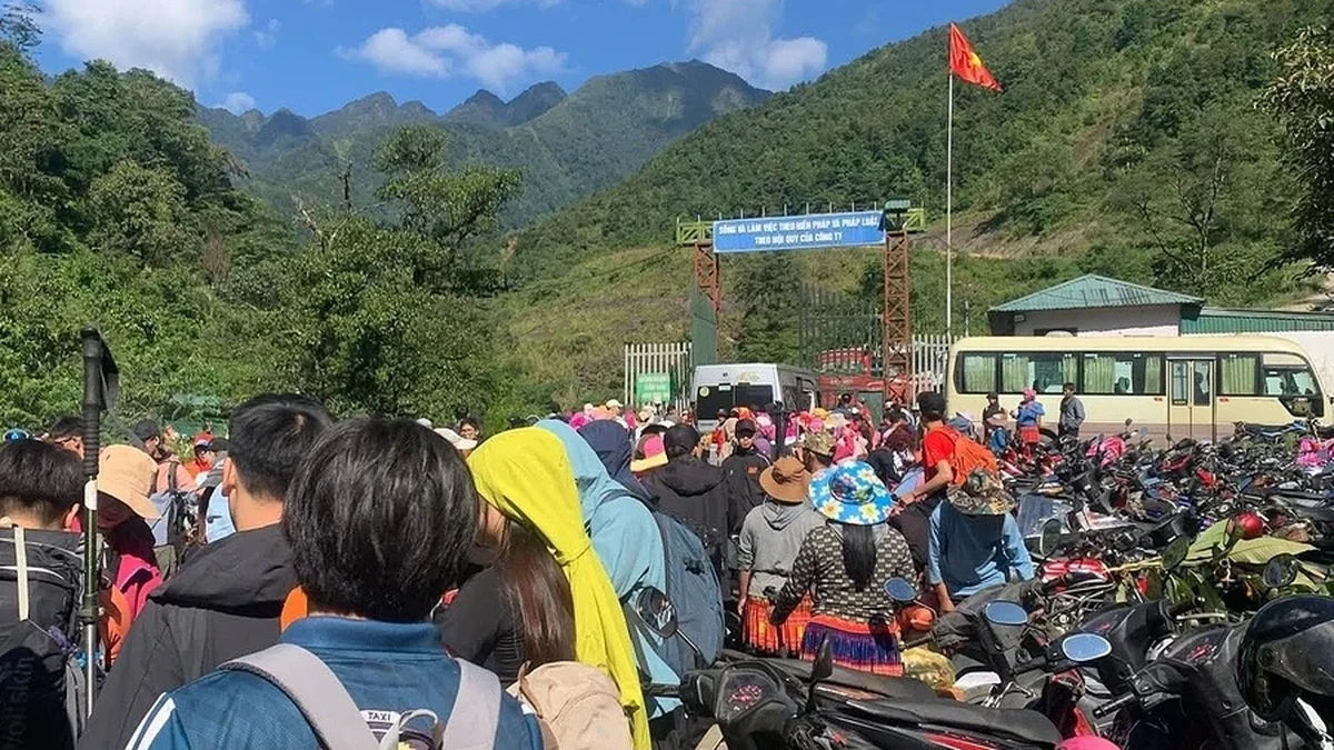 Quy trình thực hiện và chi tiết thực tế của: 'Biển người' leo đỉnh Tà Chì Nhù