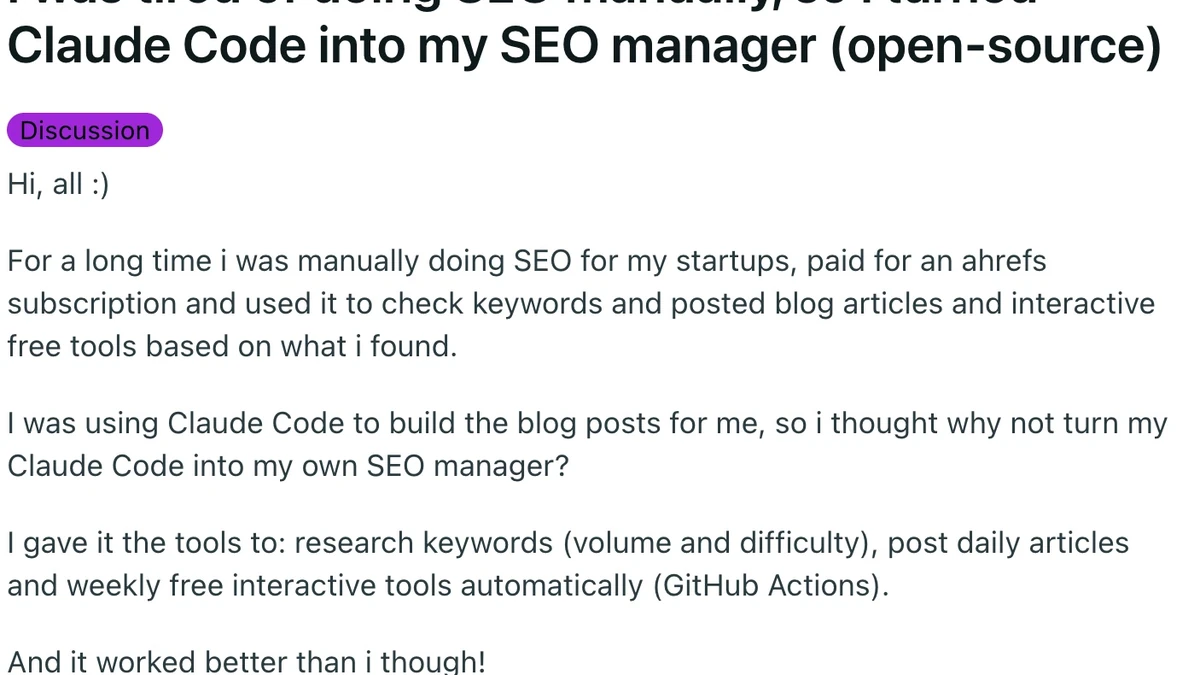 Claude Code for SEO: 35 Use Cases