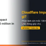 Cloudflare Impact là gì? Phân tích cột mốc 100 triệu USD đóng góp cho Internet toàn cầu