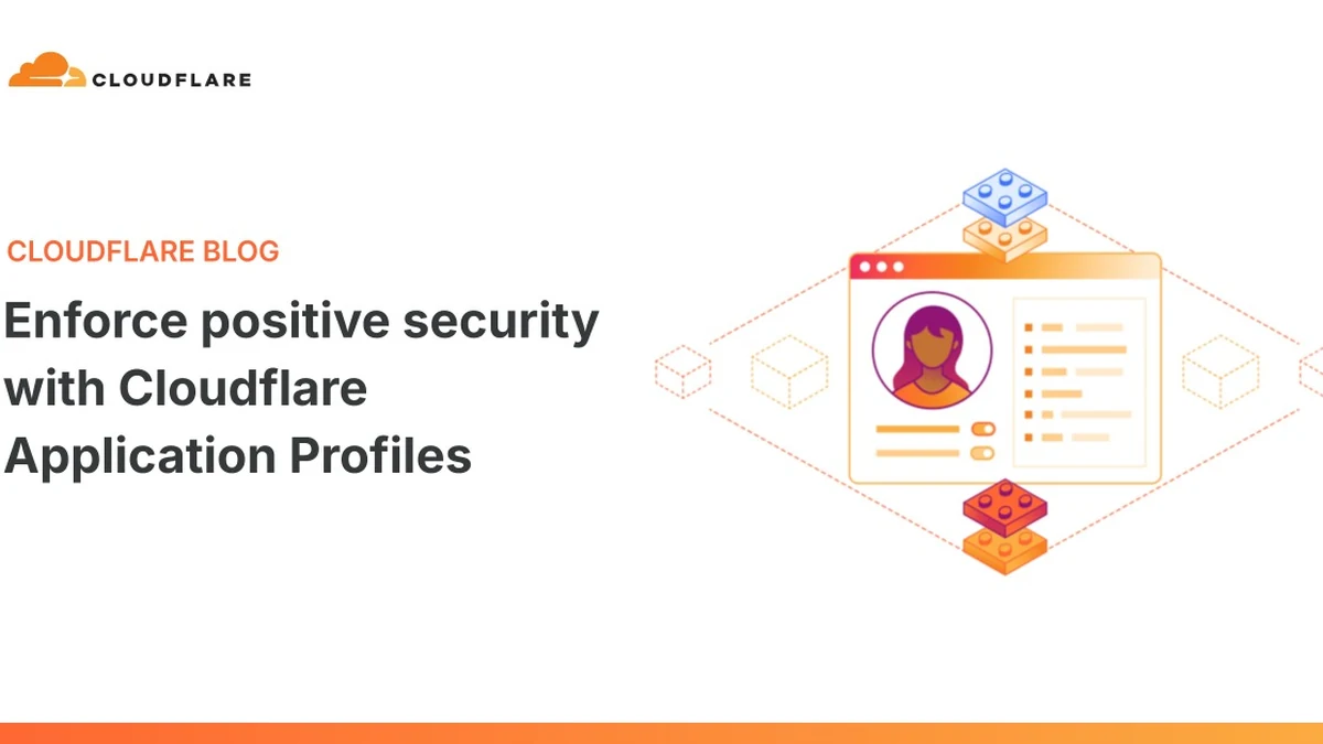 Enforce positive security with Cloudflare Application Profiles