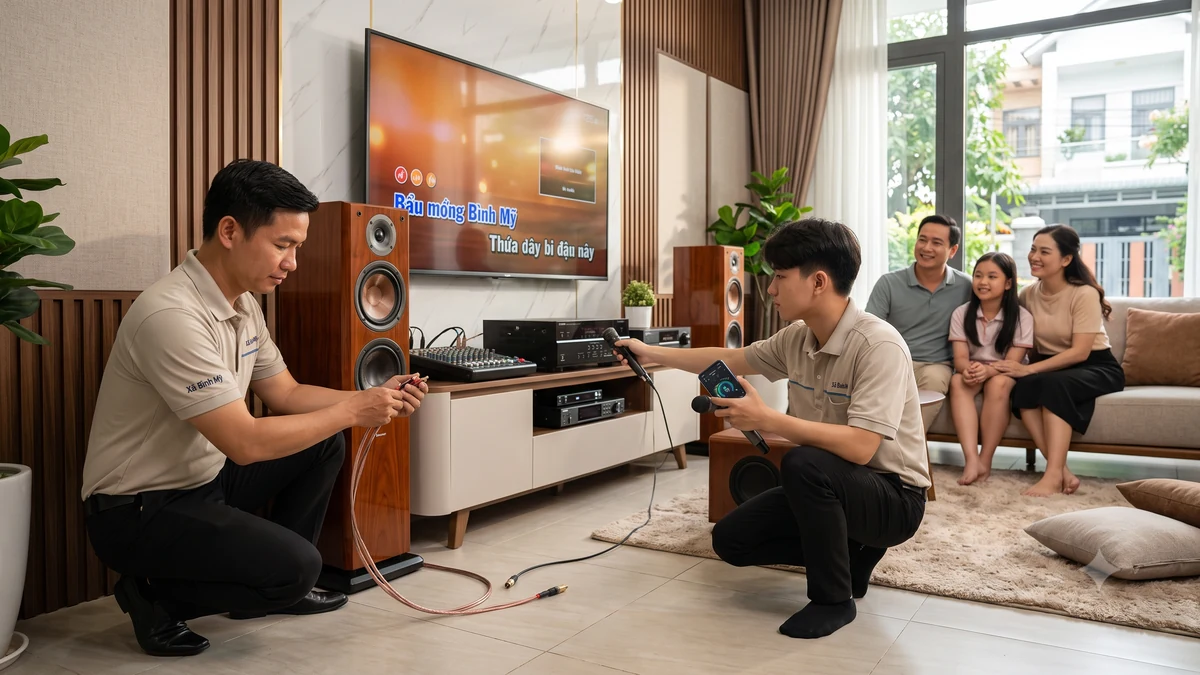 Dan karaoke tai xa binh my uy tin