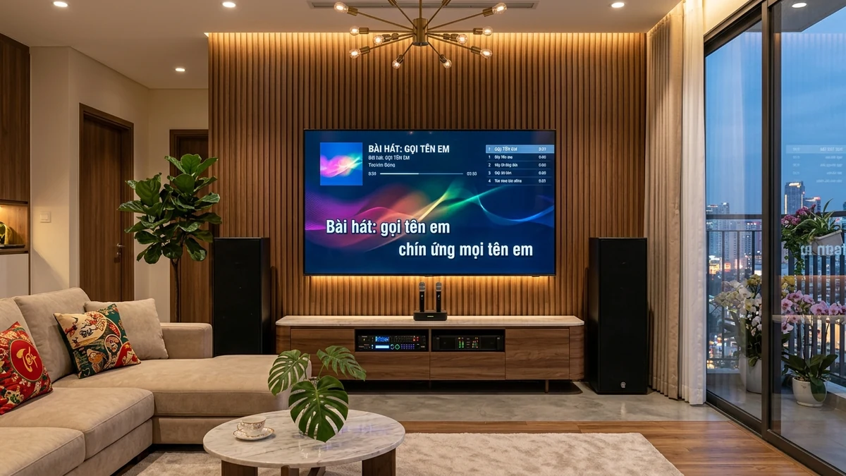 Lắp đặt dàn karaoke tại xã Phú Hòa Đông chuyên nghiệp, âm thanh sống động