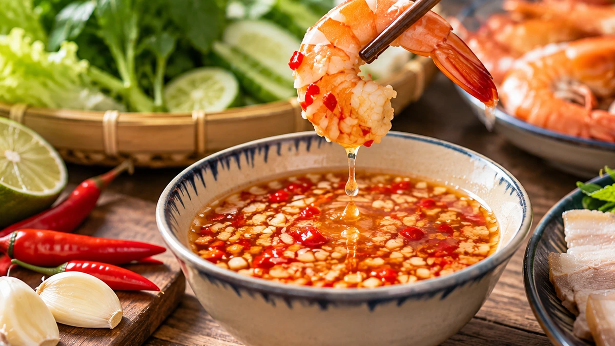 Quy trình thực hiện và chi tiết thực tế của: Mắm tỏi ớt nằm trong 3 loại nước chấm ngon nhất thế giới