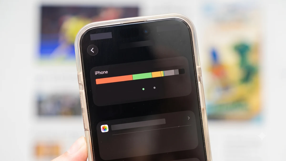Smartphone gần hết dung lượng bộ nhớ 256 GB