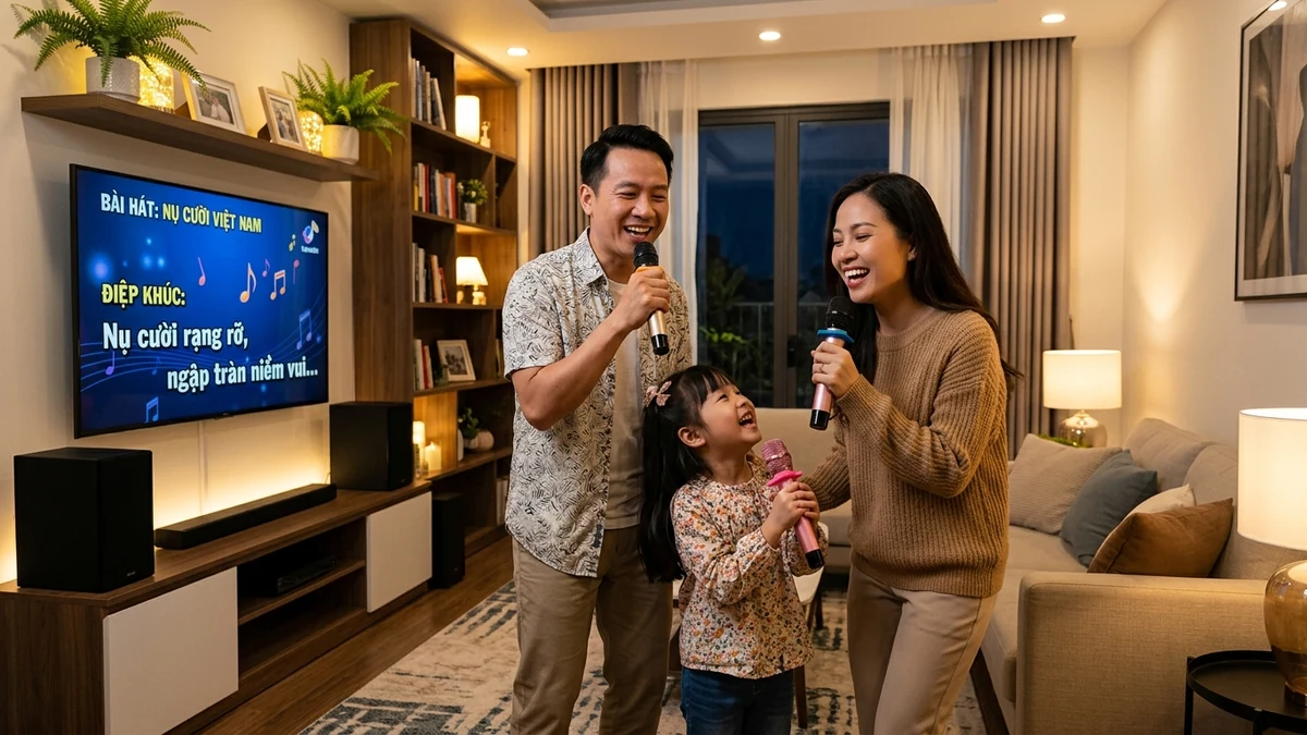 Trải nghiệm ca hát giải trí trọn vẹn của gia đình với dàn karaoke chất lượng cao tại xã Phú Hòa Đông