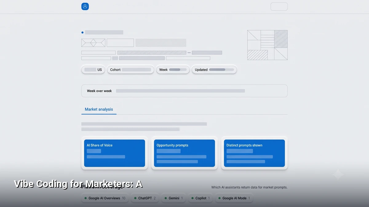 Vibe Coding for Marketers: A Beginner's Guide