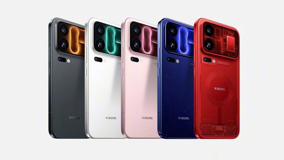 Xiaomi 18 Pro Max với màn hình phụ phía sau.
