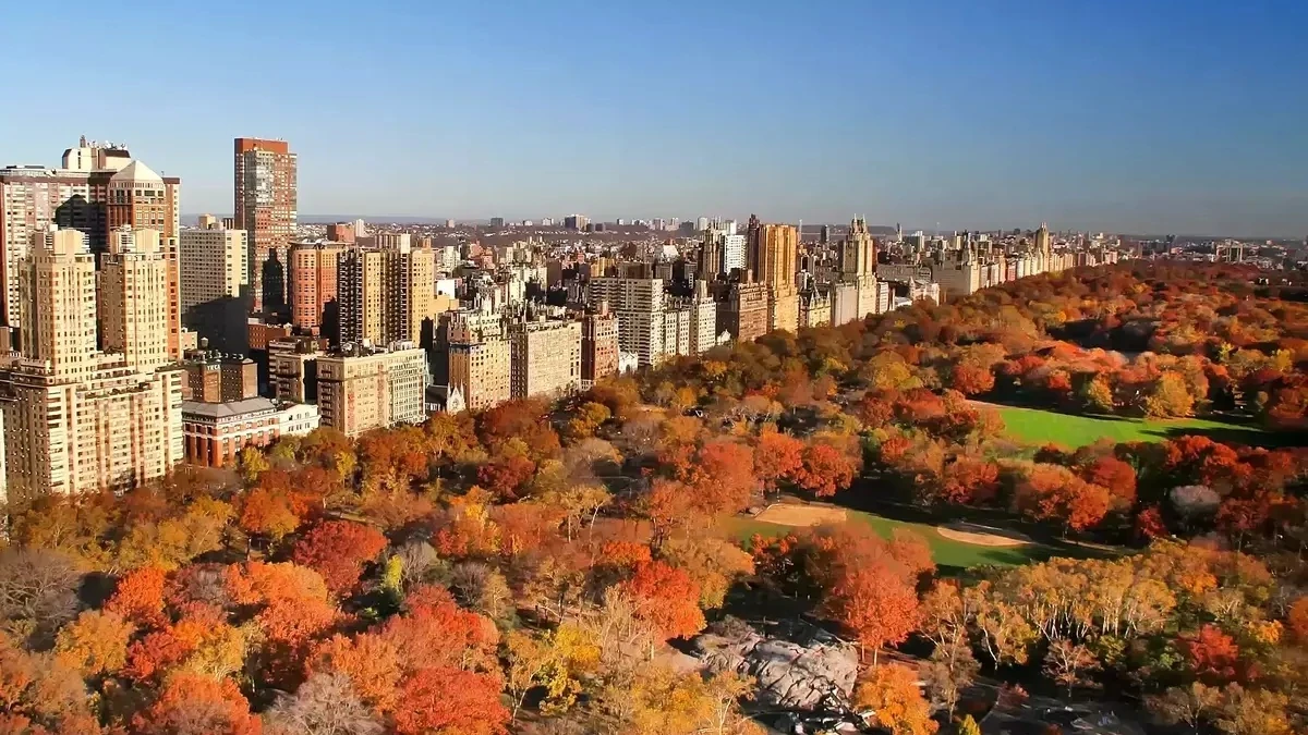 New York City (Mỹ)New York đứng thứ ba với 84 điểm. Dù có số điểm thấp hơn, thành phố này lại vượt Prague và Paris về mức độ phổ biến trên Instagram, với gần 220 triệu hashtag, cao nhất trong top 10. New York có chi phí lưu trú đắt đỏ hơn đáng kể, với giá phòng trung bình khoảng 322 USD mỗi đêm. Ảnh:Architecturaldigest