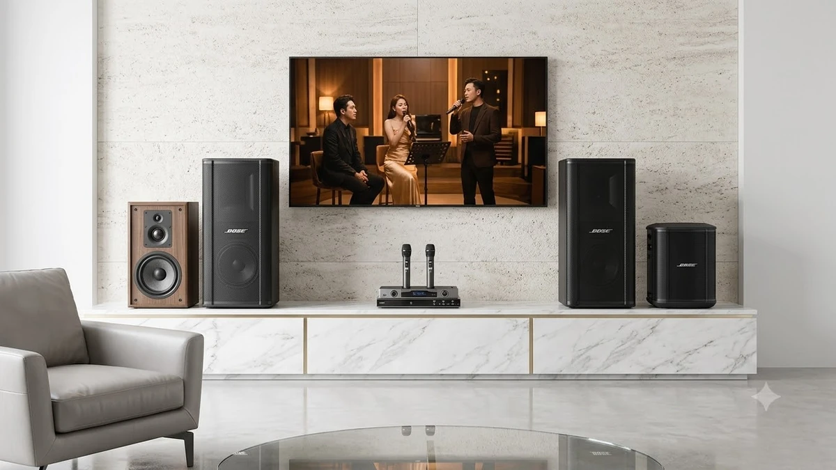 5 Mẫu loa karaoke Bose đáng đầu tư nhất để nâng tầm không gian giải trí gia đình