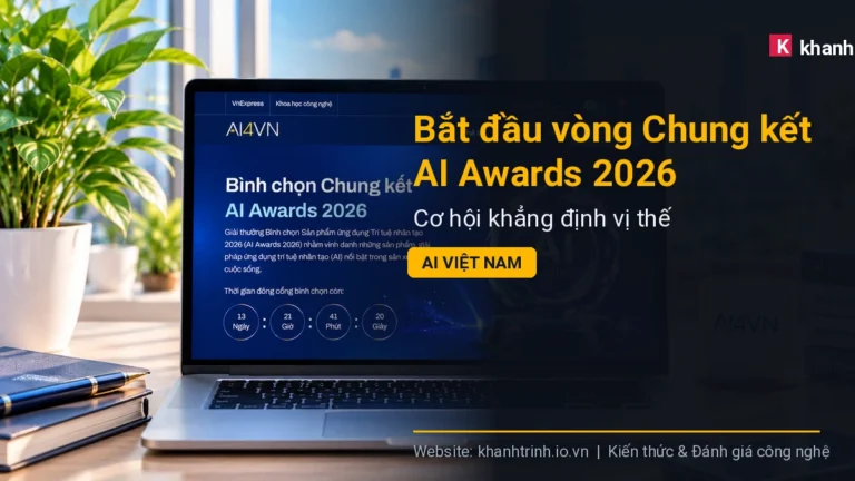 Bắt đầu vòng Chung kết AI Awards 2026: Cơ hội khẳng định vị thế AI Việt Nam