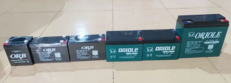 Bình ắc quy loa kéo