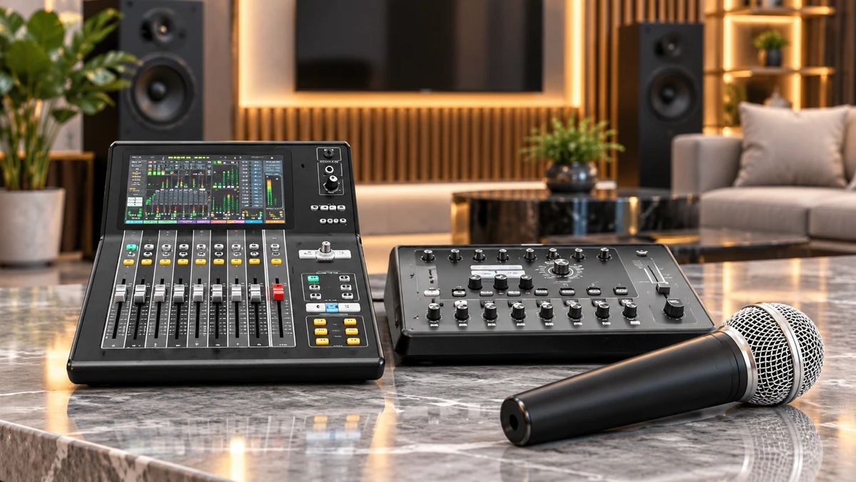 Cách chỉnh mixer hát karaoke nhẹ và hay như phòng thu chuyên nghiệp