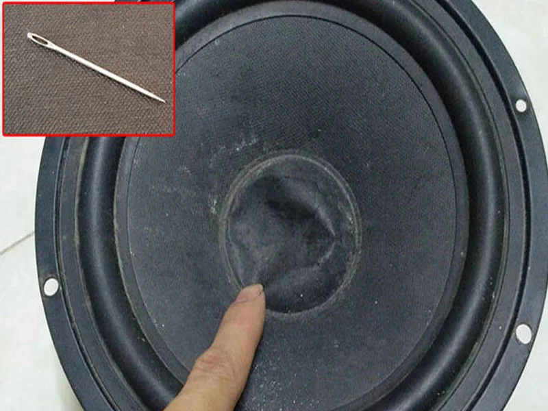 Cách kéo màng loa bị lõm, móp