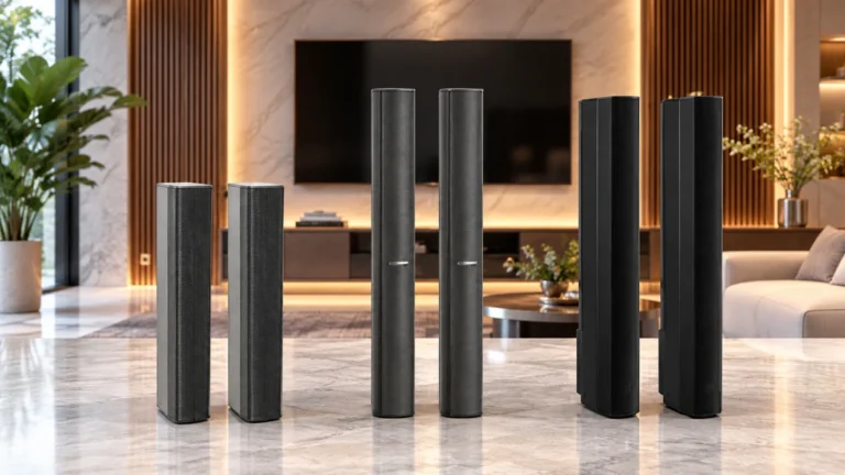 Cách lắp loa column array chuyên nghiệp: 5 quy chuẩn kỹ thuật tối ưu âm thanh
