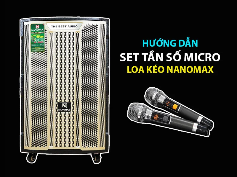 Cách set tần số loa