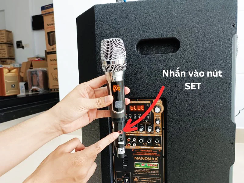 cách set tần số loa
