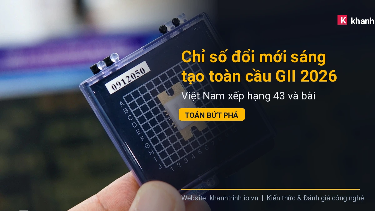 Chỉ số đổi mới sáng tạo toàn cầu GII 2026: Việt Nam xếp hạng 43 và bài toán bứt phá