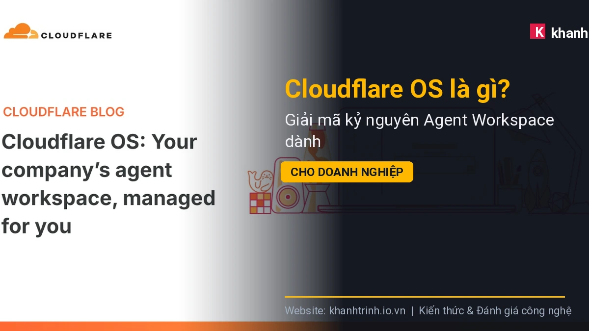 Cloudflare OS là gì? Giải mã kỷ nguyên Agent Workspace dành cho doanh nghiệp