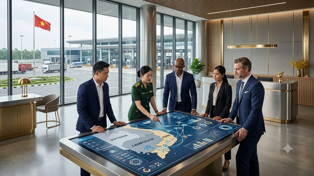 Vai trò chiến lược của Cửa khẩu quốc tế Khánh Bình trong năm 2026