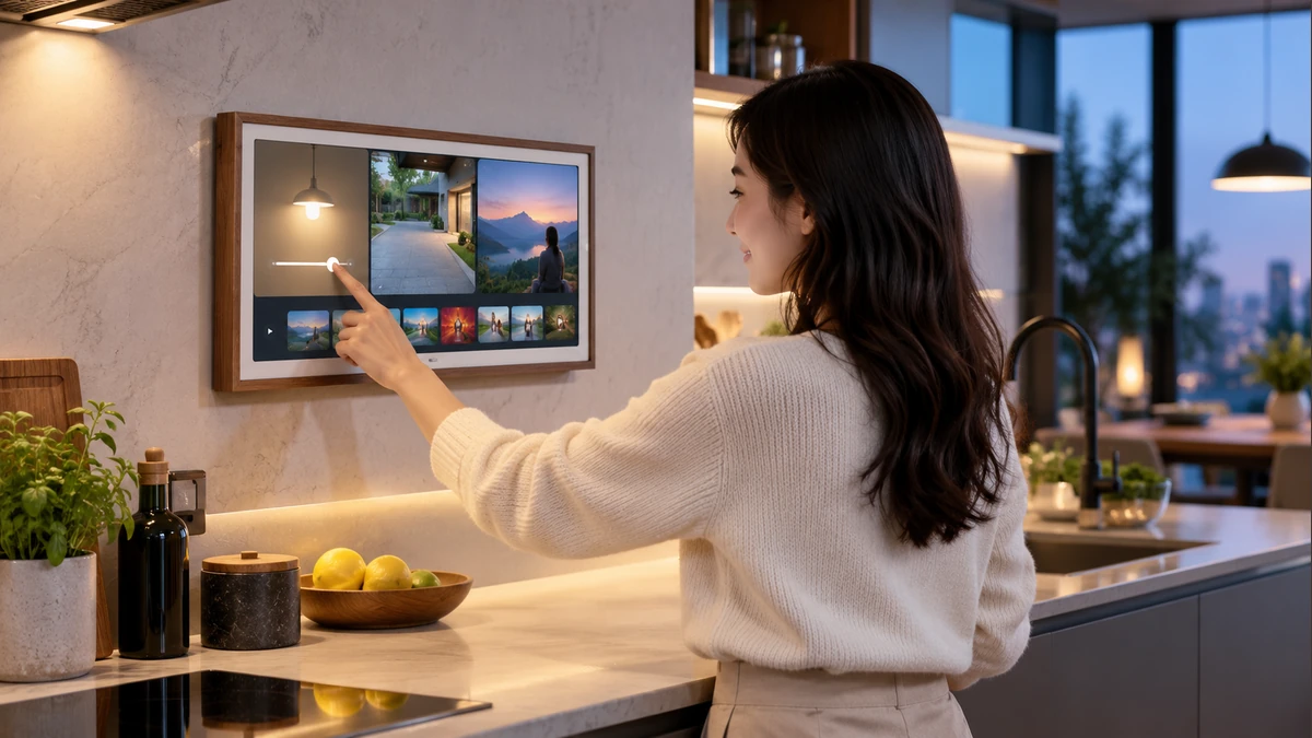 Trên tay Amazon Echo Show 21: khung hình, tv và AI màn lớn