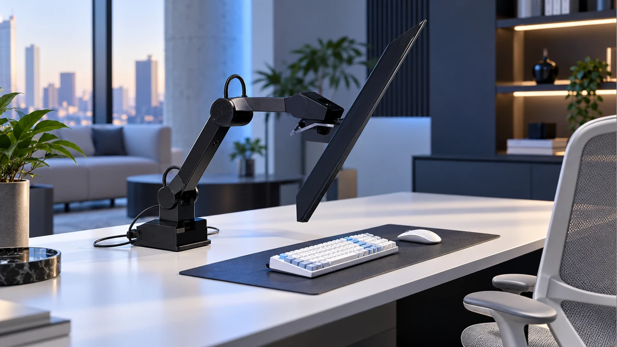 IFA26: Trên tay Arm màn hình gắn camera tracking CyboPal ONE, giá Kickstarter 1499 USD