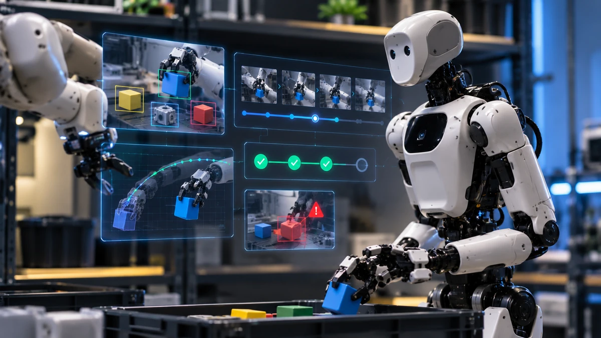 Two robots: Duo and Apollo