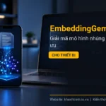 EmbeddingGemma là gì? Giải mã mô hình nhúng AI tối ưu cho thiết bị
