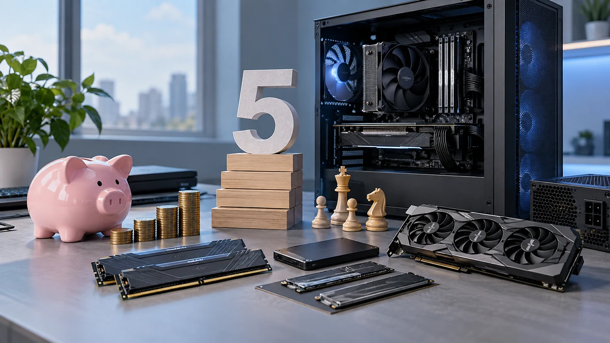 5 chiến lược tối ưu ngân sách mua PC trong bối cảnh giá linh kiện tăng cao