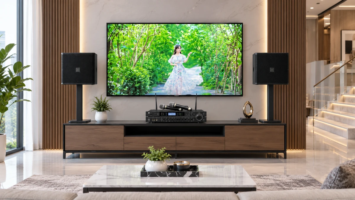 Giải pháp lắp đặt dàn karaoke gia đình Sumico CO65 chuyên nghiệp năm 2026