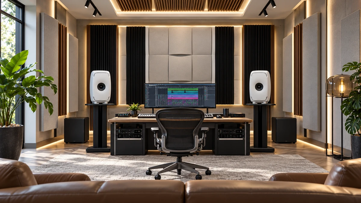 Giải pháp lắp đặt loa kiểm âm Genelec 8361 cho studio và không gian nghe nhạc tại gia
