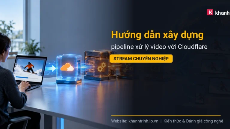 Hướng dẫn xây dựng pipeline xử lý video với Cloudflare Stream chuyên nghiệp