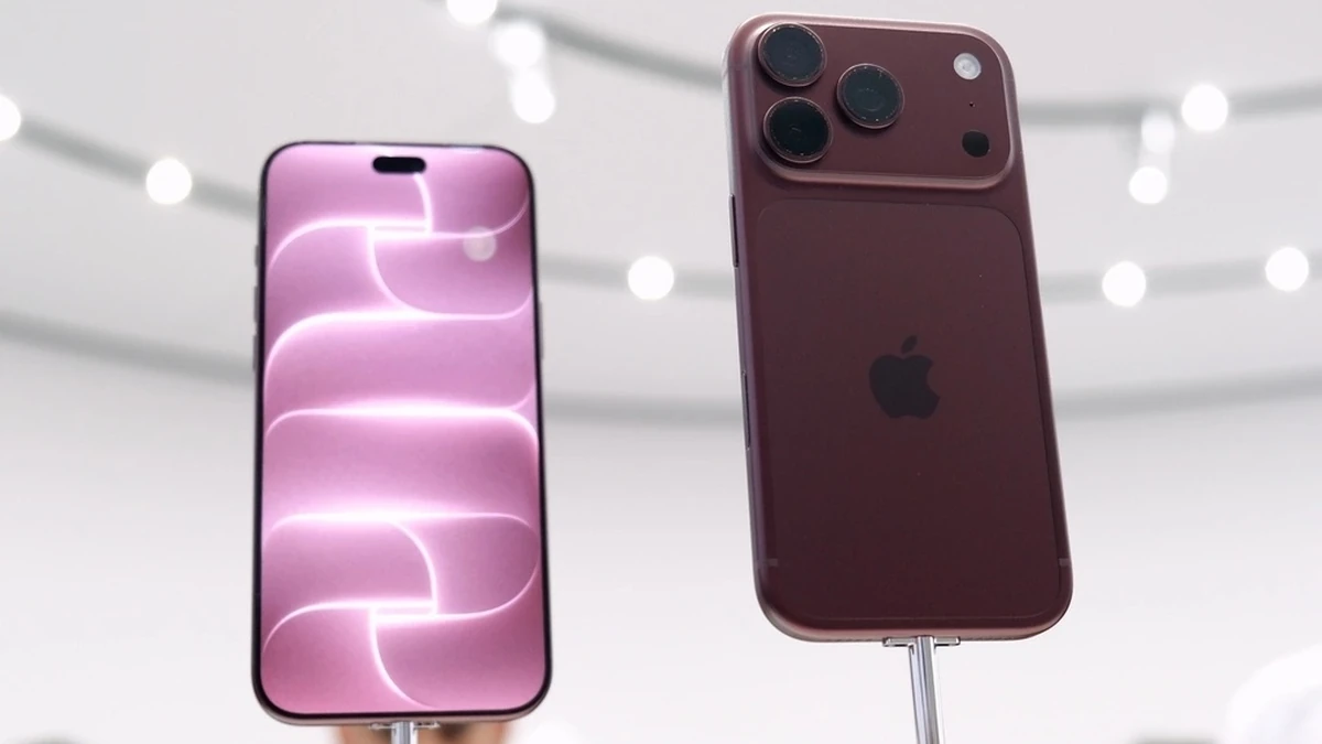 iPhone 18 Pro và 18 Pro Max tại lễ ra mắt ở trụ sở Apple Park ngày 9/9/2026. Ảnh:Tuấn Hưng