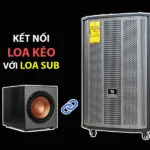 Hướng dẫn kết nối loa kéo với loa sub chuyên sâu: Tăng cường âm trầm