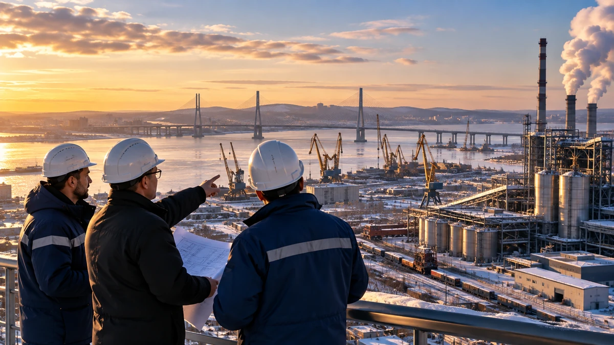 Bối cảnh chuyển đổi công nghiệp tại Khabarovsk