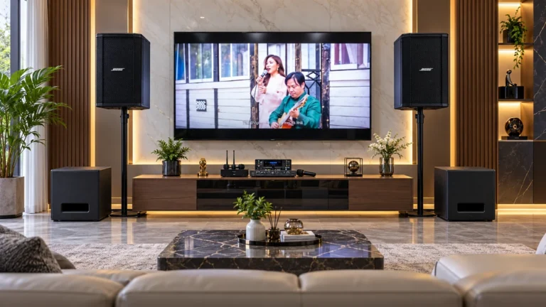 Lắp đặt dàn karaoke Bose ShowTime SK12 đẳng cấp chuyên nghiệp