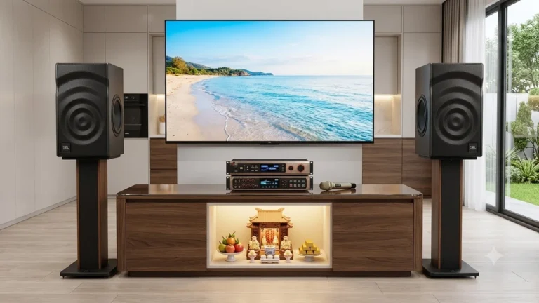 Lắp đặt dàn karaoke JBL MK10 chuyên nghiệp: Giải pháp âm thanh đỉnh cao cho gia đình