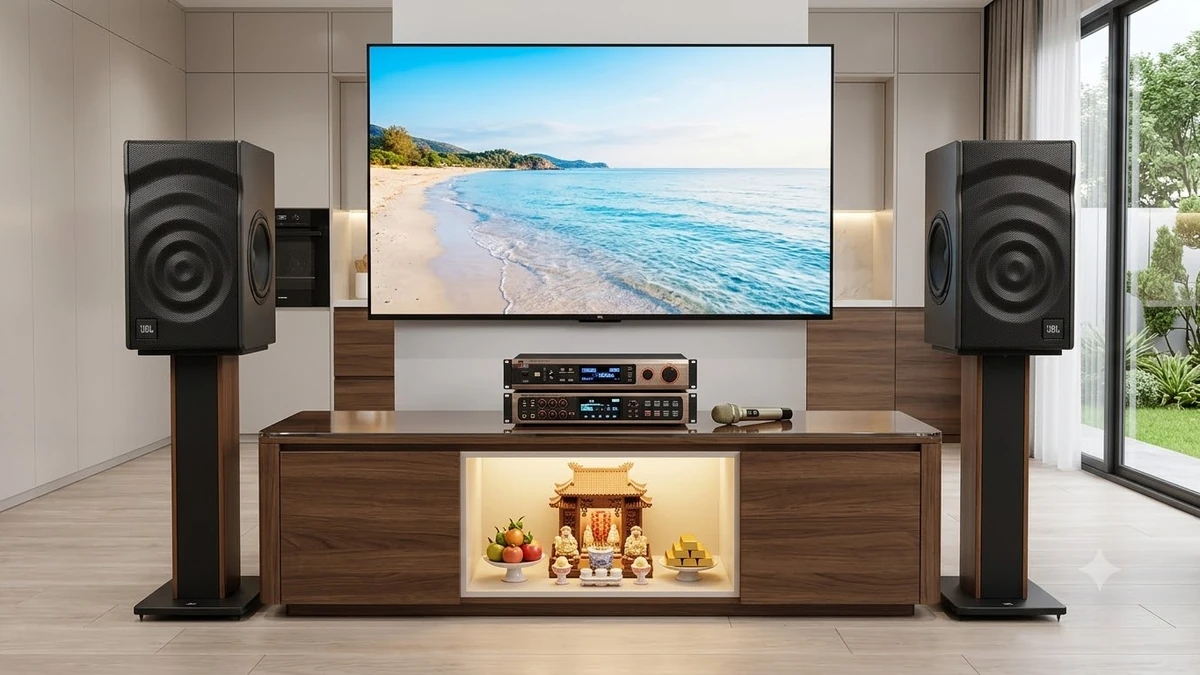 Lắp đặt dàn karaoke JBL MK10 chuyên nghiệp: Giải pháp âm thanh đỉnh cao cho gia đình