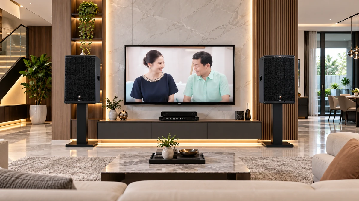 Lắp đặt dàn karaoke SE Audiotechnik K12i tại Bình Dương: Giải pháp âm thanh gia đình cao cấp