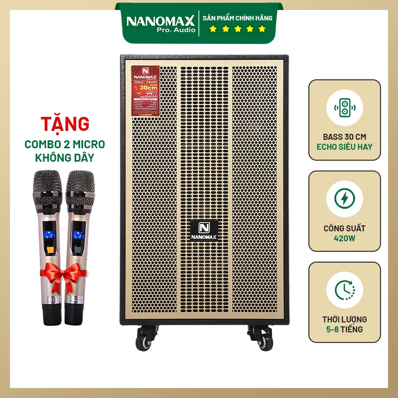 loa karaoke nanomax s-900