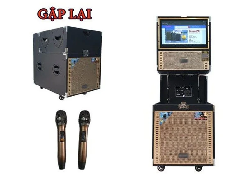 Loa kéo có màn hình cảm ứng
