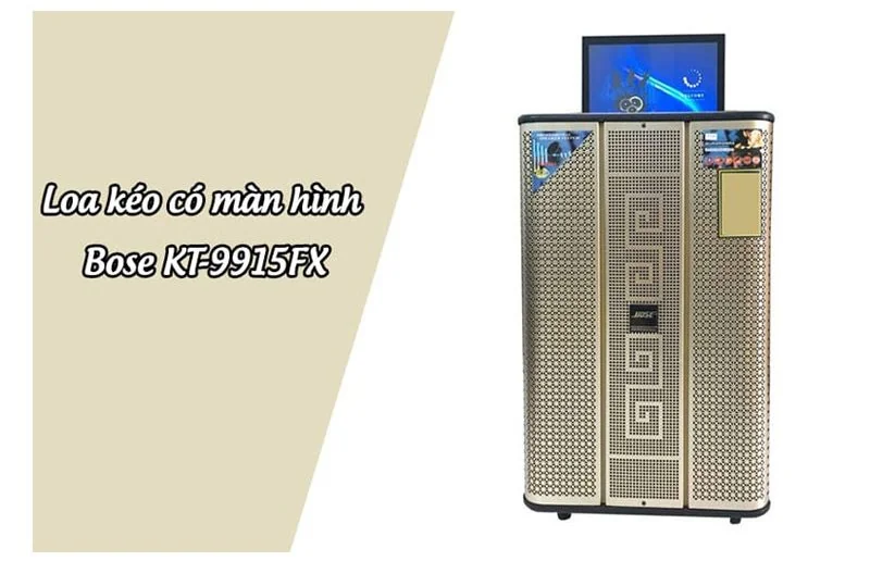 Loa kéo có màn hình cảm ứng