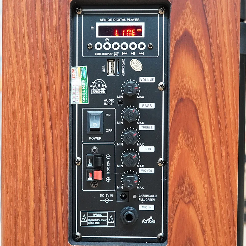 Loa kéo karaoke mini nanomax s-10b 5