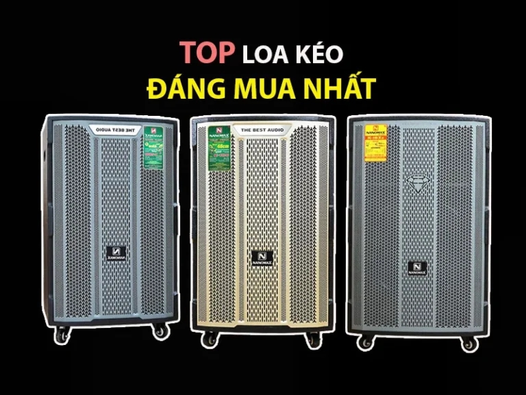 TOP 5 Loa Kéo Nanomax Hay Nhất & Kinh Nghiệm Chọn Mua Chuyên Sâu