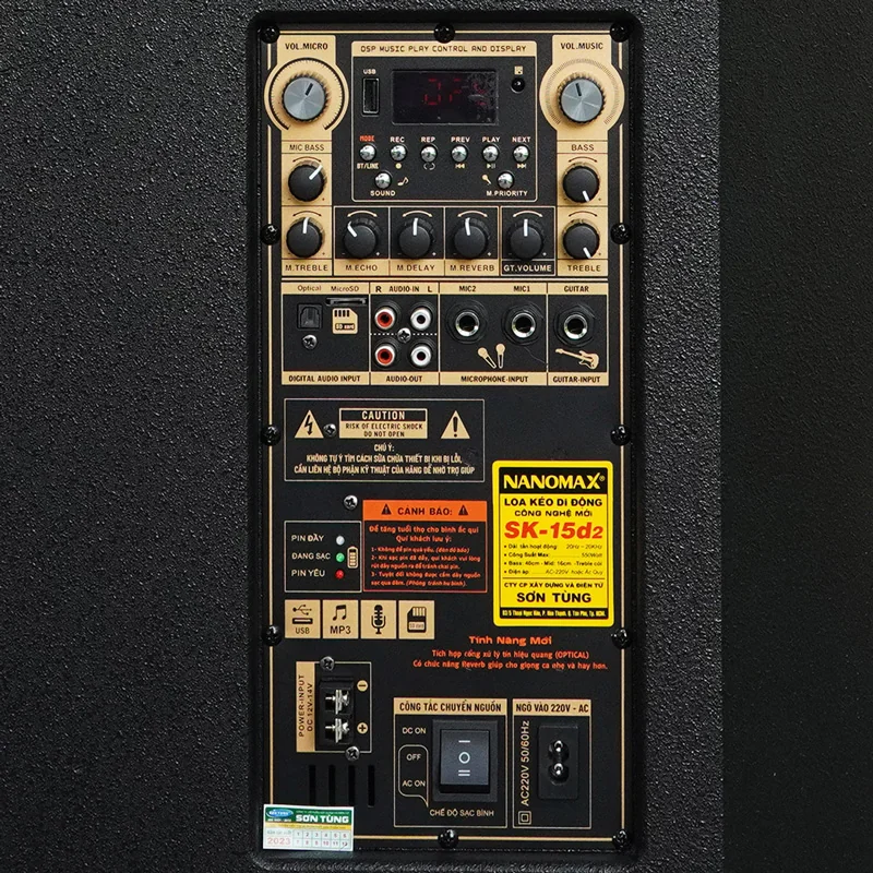 Loa kéo Nanomax SK-15D2 14