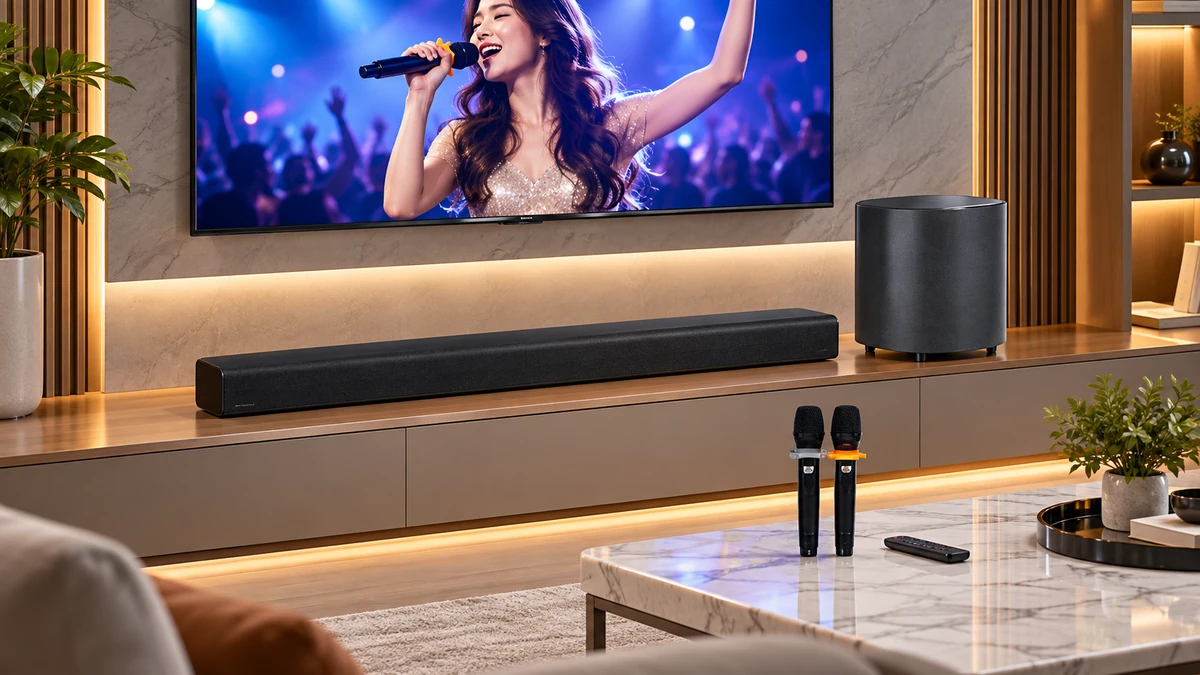 Loa soundbar hát karaoke được không? Phân tích kỹ thuật và cách kết nối đúng