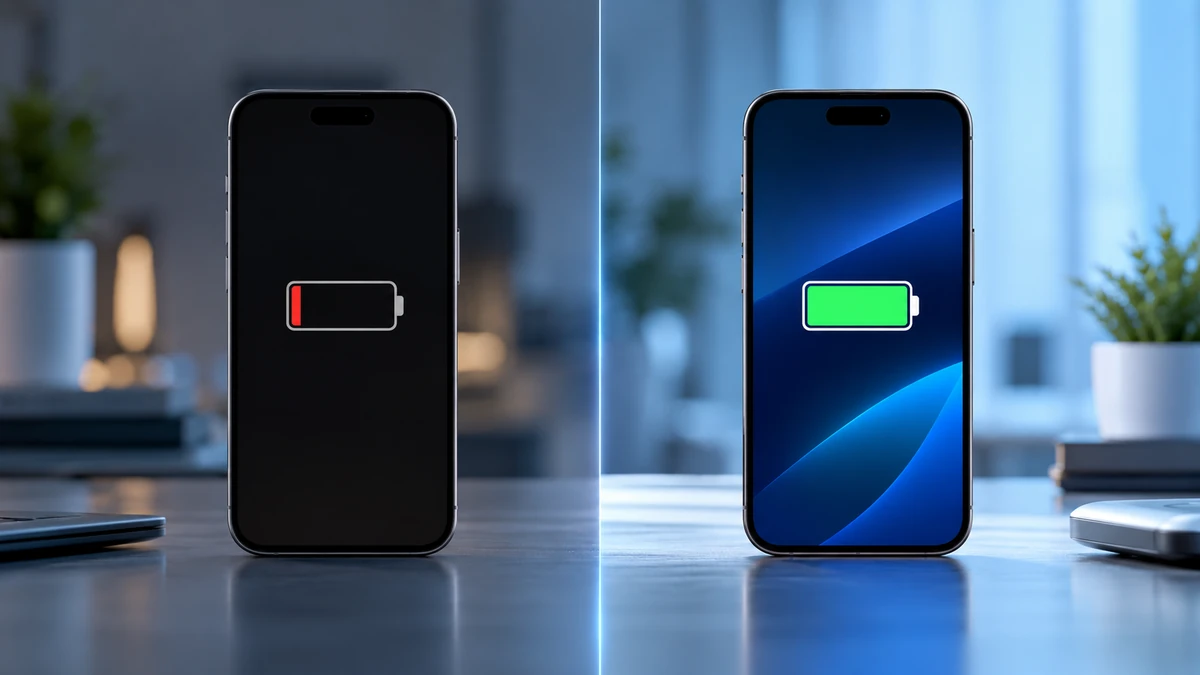 Bảng so sánh sự khác biệt khi bật và tắt Low Power Mode