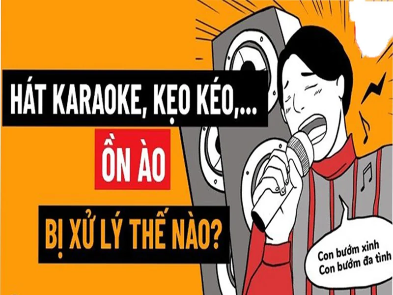 Luật phạt loa kẹo kéo