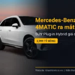 Mercedes-Benz GLC 350e 4MATIC ra mắt Việt Nam: SUV Plug-in Hybrid giá dự kiến 2,999 tỷ đồng