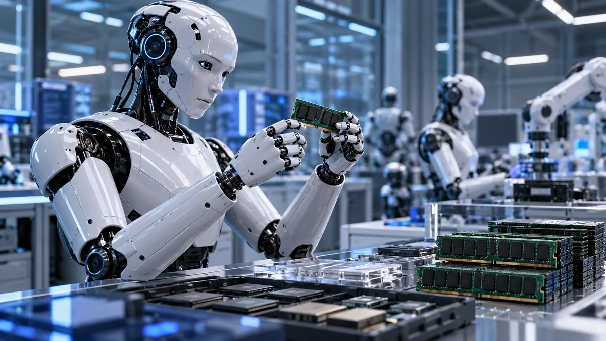 Sự bùng nổ của robot hình người: Nhu cầu bộ nhớ chạm ngưỡng mới